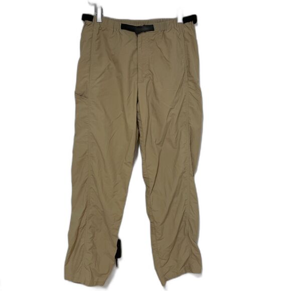 Patagonia Outdoor Hiking Straight Leg Pants Khaki Medium - Picture 1 of 9